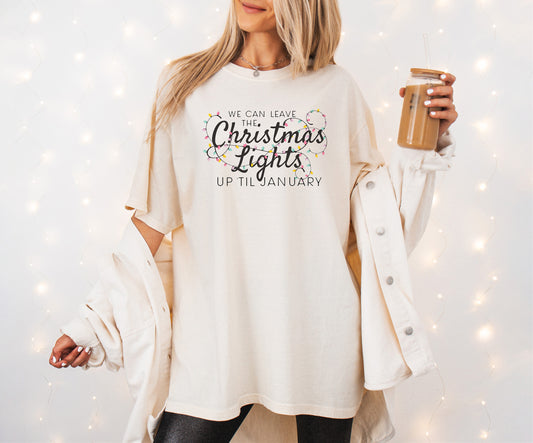 Leave the Lights Up Shirt