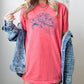 Hibiscus Turtle Boxy Shirt