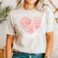 Sea Shell Heart Bella Canvas