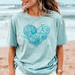 Seashell Heart Boxy Top