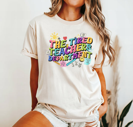 Tired Teachers Department