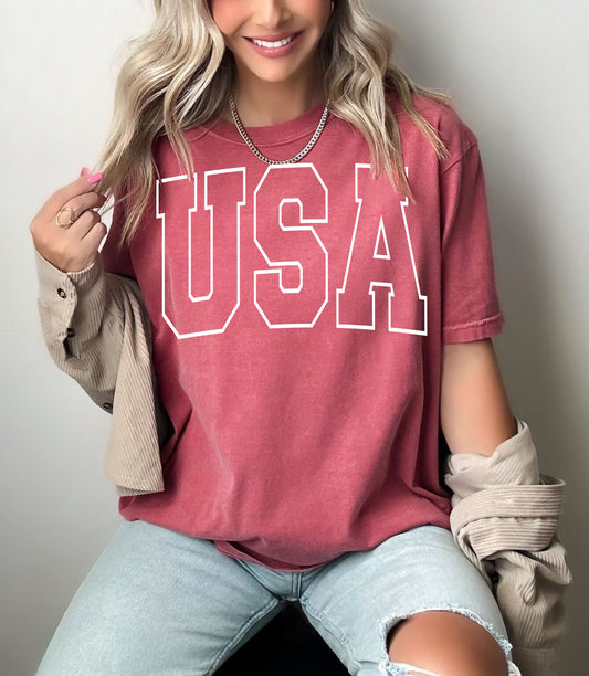 USA Oversized Tee