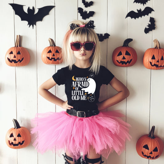 Who's Afraid of Little Old Me Bella Canvas Toddler Shirt